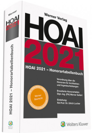 Carte HOAI 2021 - Honorartabellenbuch Werner Seifert