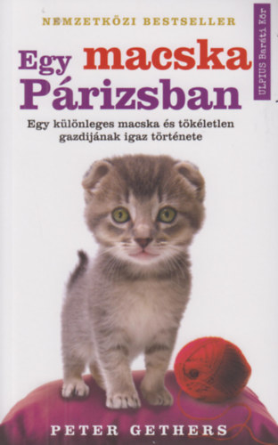 E-kniha Egy macska Parizsban Peter Gethers