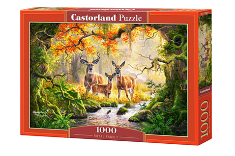 Książka Puzzle 1000 Rodzina królewska C-104253-2 