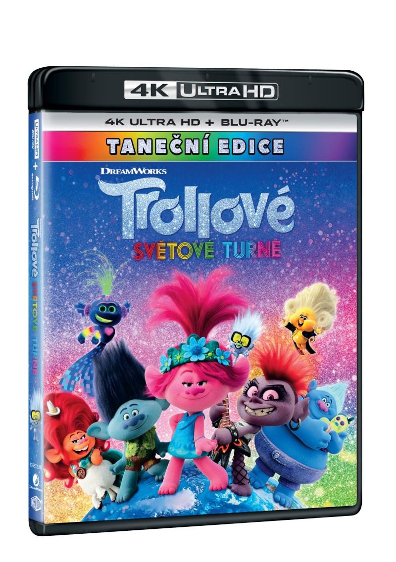 Video Trollové: Světové turné 2 Blu-ray (4K Ultra HD + Blu-ray) 