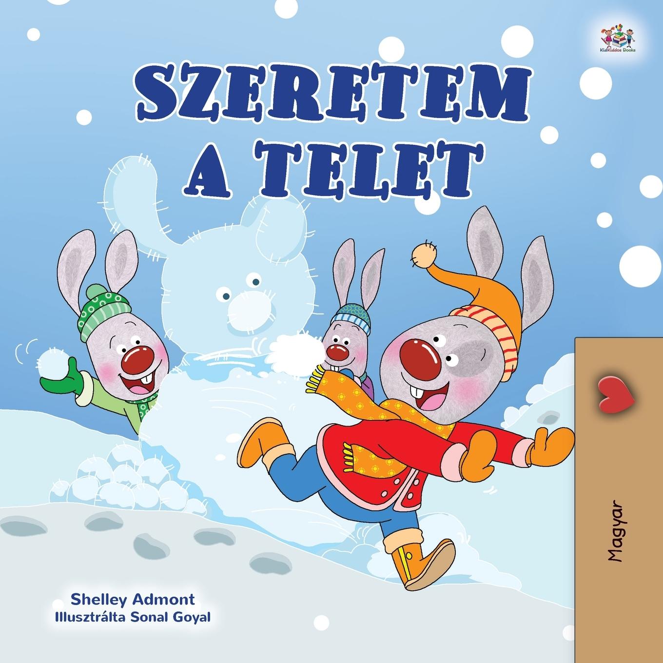 Kniha I Love Winter (Hungarian Book for Kids) Kidkiddos Books