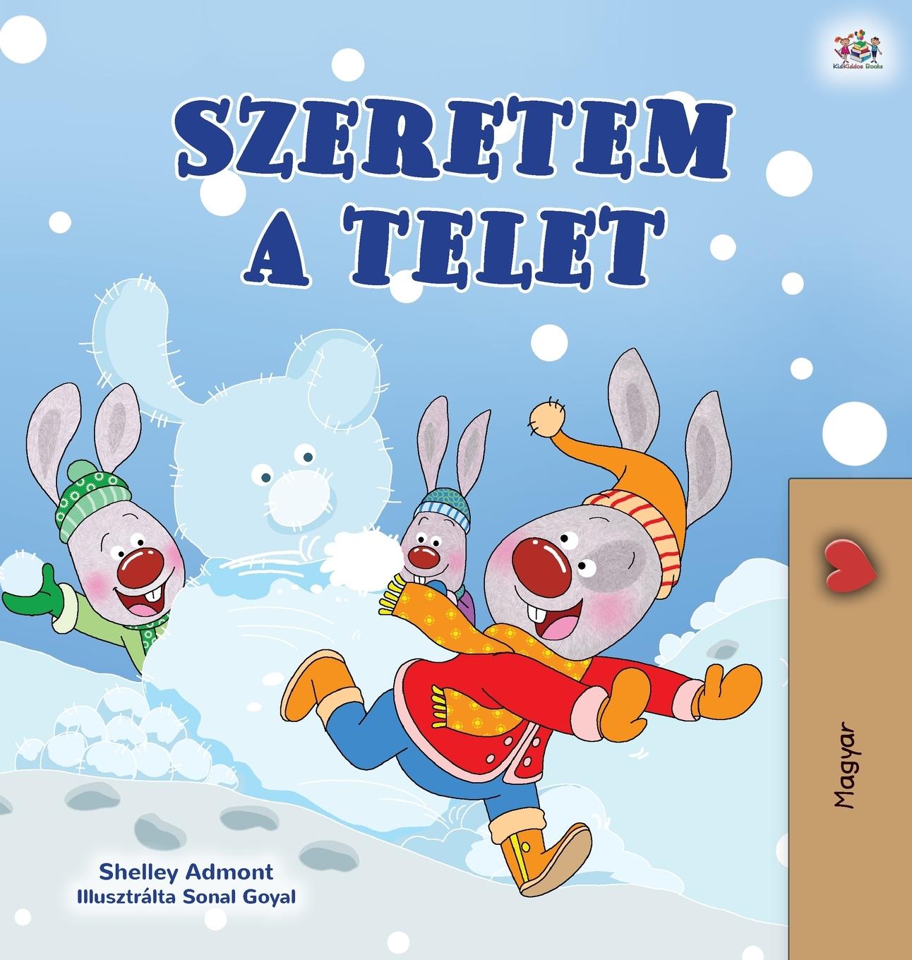 Kniha I Love Winter (Hungarian Book for Kids) Kidkiddos Books