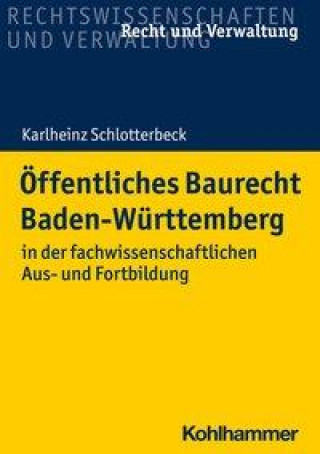 Kniha Öffentliches Baurecht Baden-Württemberg 