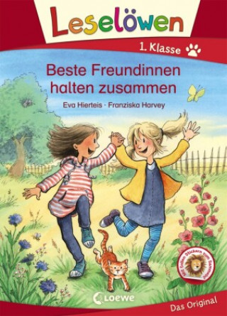 Könyv Leselöwen 1. Klasse - Beste Freundinnen halten zusammen Franziska Harvey