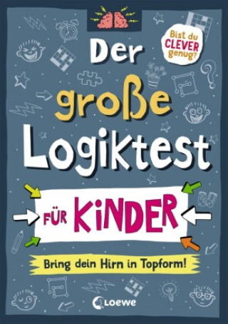 Kniha Der große Logiktest für Kinder - Bring dein Hirn in Topform! Nikalas Catlow