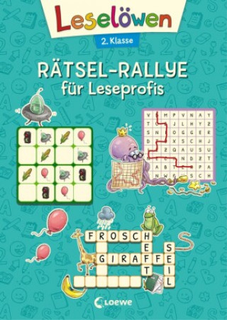 Βιβλίο Leselöwen Rätsel-Rallye für Leseprofis - 2. Klasse (Türkis) 