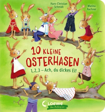 Книга 10 kleine Osterhasen Marina Rachner