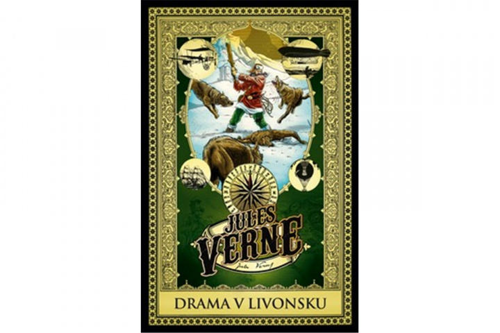 Knjiga Drama v Livonsku Jules Verne