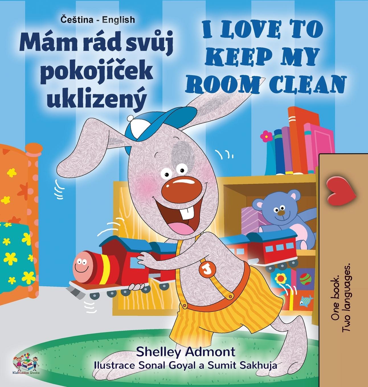 Könyv I Love to Keep My Room Clean (Czech English Bilingual Book for Kids) Kidkiddos Books