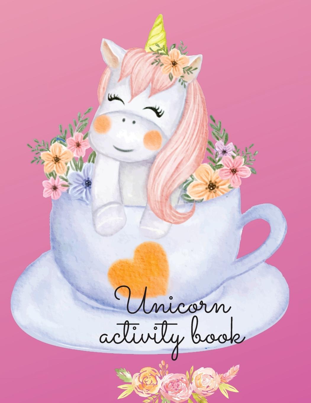Knjiga Unicorn activity book Cristie Dozaz