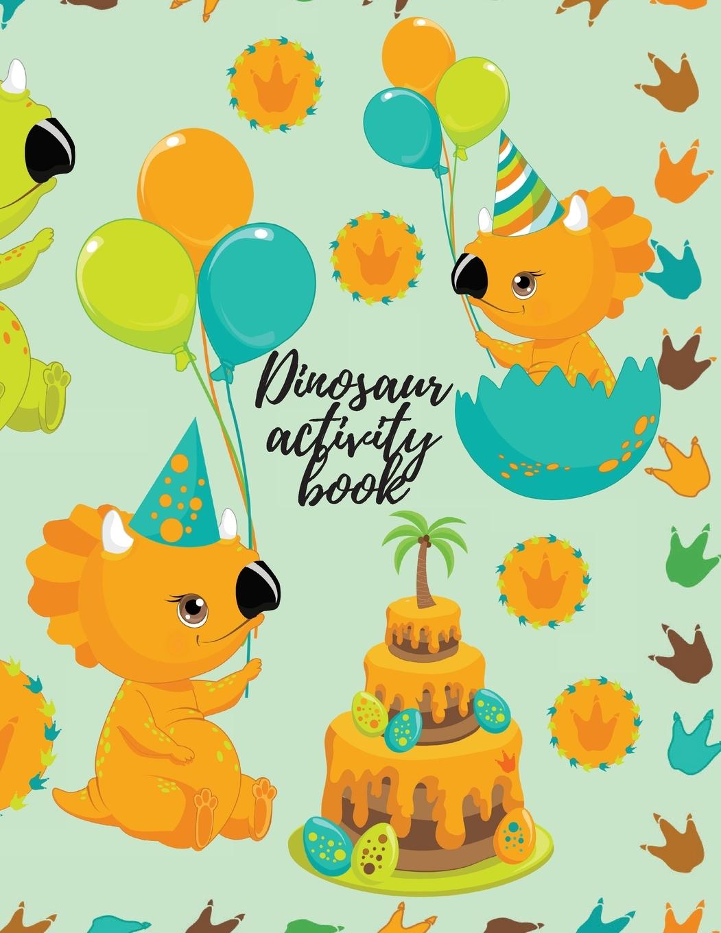 Knjiga Dinosaur activity book Cristie Dozaz