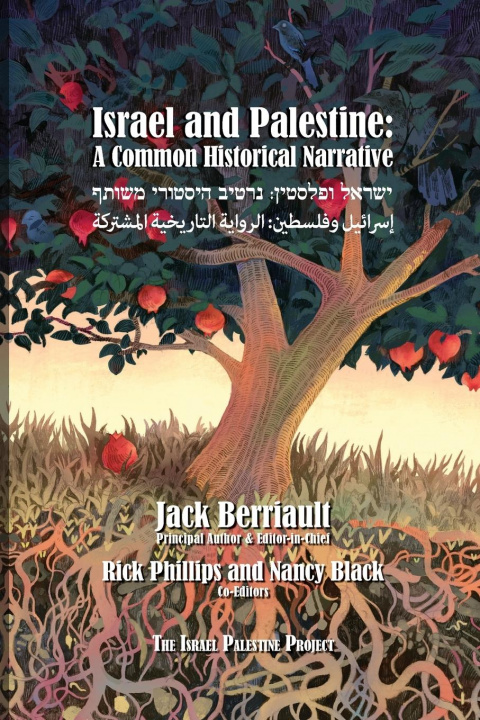 Carte Israel and Palestine Nancy Black