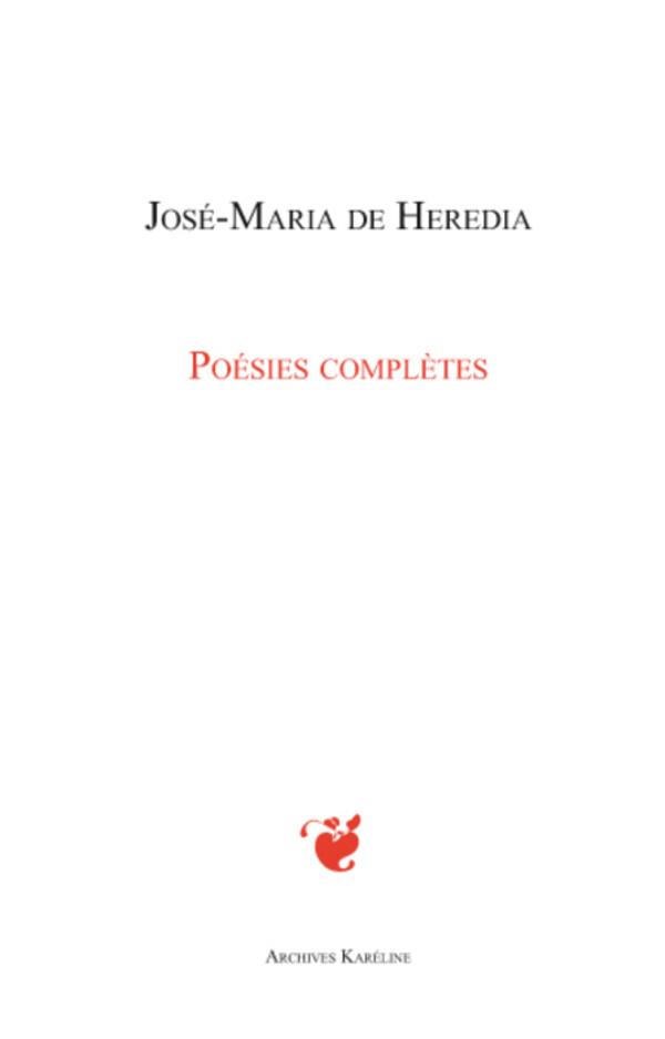 Kniha Poésies compl?tes De Heredia