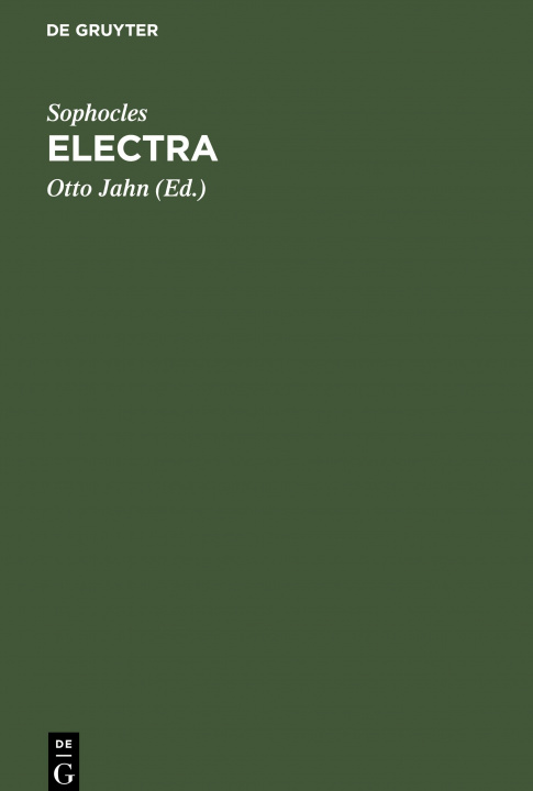 Βιβλίο Electra Sophocles