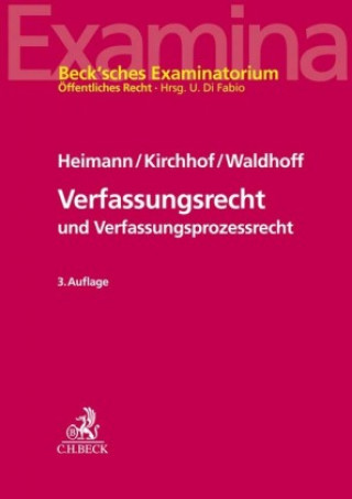 Kniha Verfassungsrecht und Verfassungsprozessrecht Gregor Kirchhof