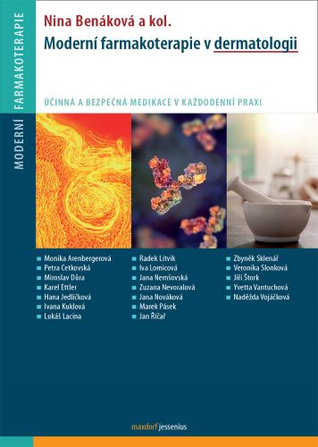 Book Moderní farmakoterapie v dermatologii Nina Benáková