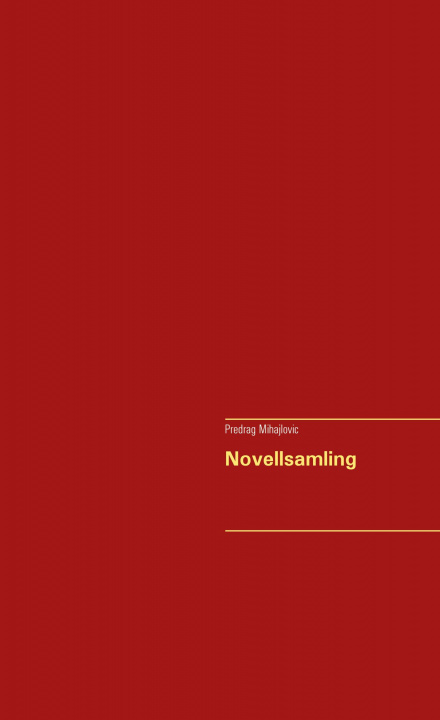 Knjiga Novellsamling 