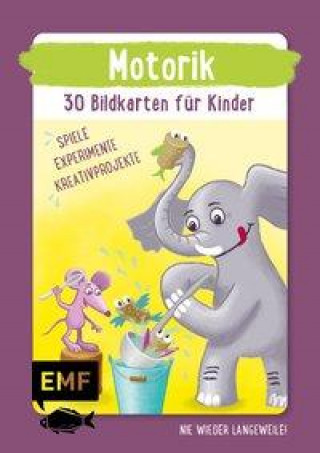 Joc / Jucărie Motorik - 30 Bildkarten für Kinder im Kindergarten- und Vorschulalter Ina Clement