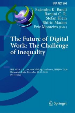 Kniha Future of Digital Work: The Challenge of Inequality Ranjini C. R.