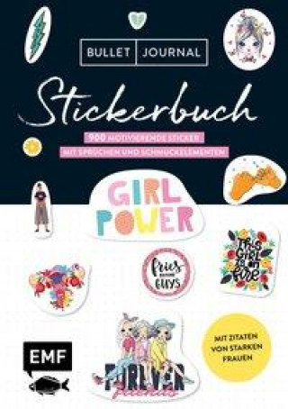 Carte Bullet Journal - Stickerbuch: Girlpower 