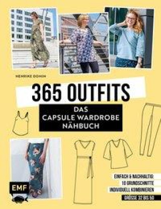 Könyv 365 Outfits - Das Capsule Wardrobe Nähbuch 