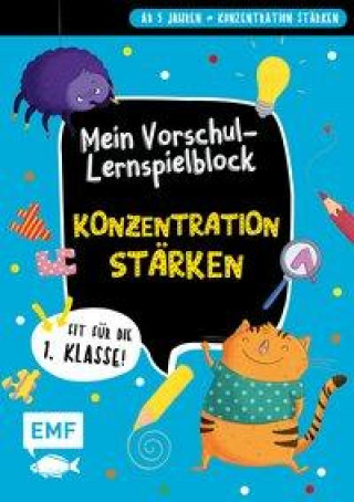 Könyv Mein bunter Lernspielblock - Vorschule: Vergleichen, Kombinieren, Rätseln 