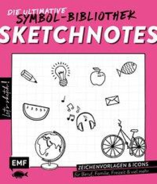 Книга Let's sketch! Super easy! 1500 Sketchnotes 