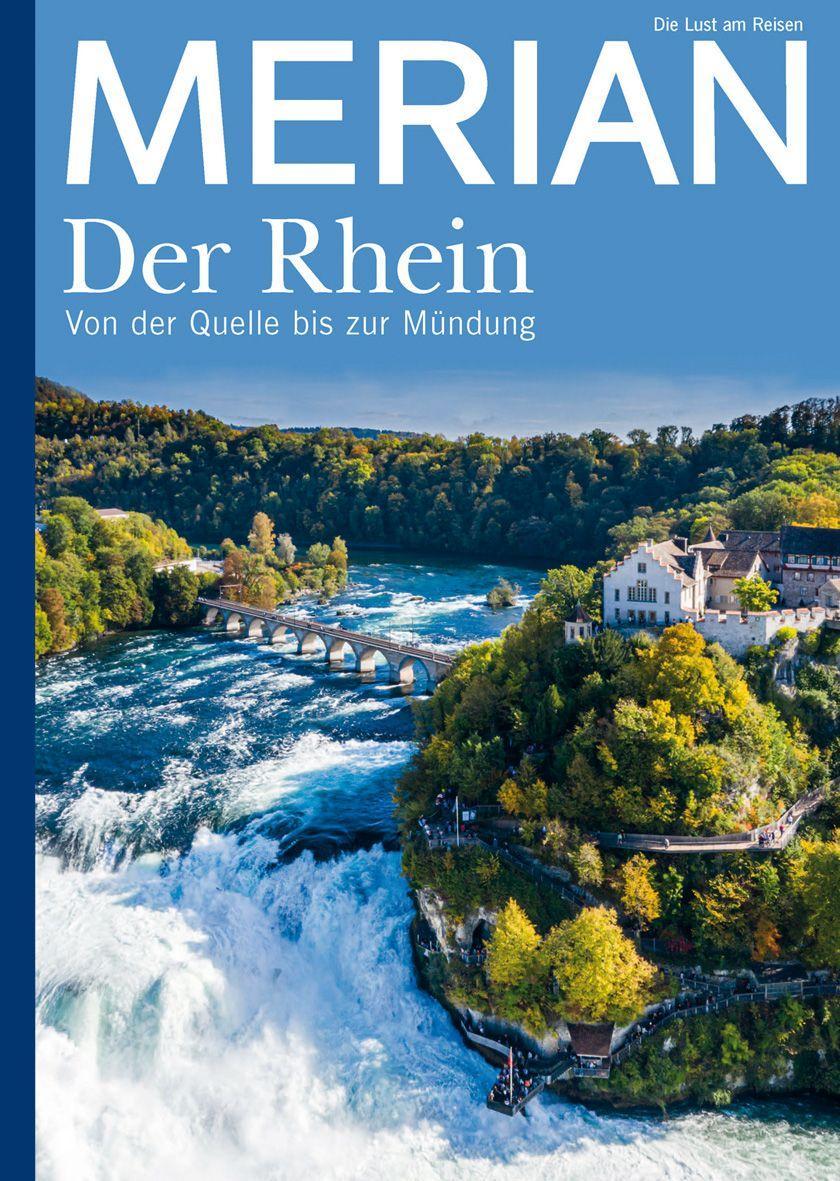 Carte MERIAN Magazin Der Rhein 06/21 