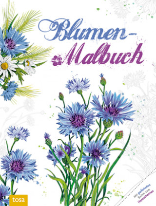 Carte Blumen-Malbuch 