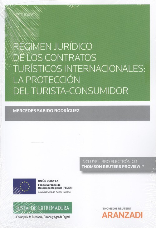Könyv Régimen jurídico de los contratos turísticos internacionales: MERCEDES SABIDO RODRIGUEZ