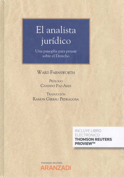 Kniha ANALISTA JURIDICO DUO,EL WARD FARNSWORTH