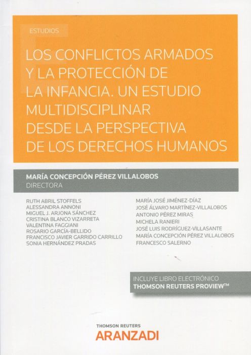 Книга Conflictos armados y la protección de la infancia, Los. MARIA CONCEPCION PEREZ VILLALOBOS