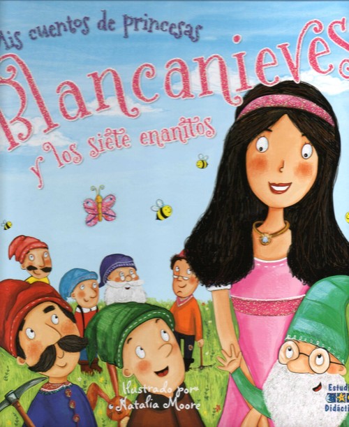 Kniha Blancanieves y los siete enanitos NATALIA MOORE