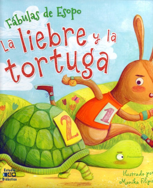 Książka La liebre y la tortuga MONIKA FILIPINA