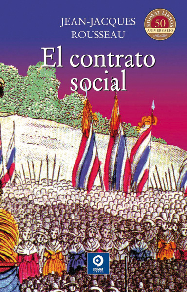 Könyv El contrato social JEAN-JACQUES ROUSSEAU
