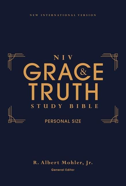 Kniha NIV, The Grace and Truth Study Bible, Personal Size, Hardcover, Red Letter, Comfort Print MOHLER  JR.  R. ALBE