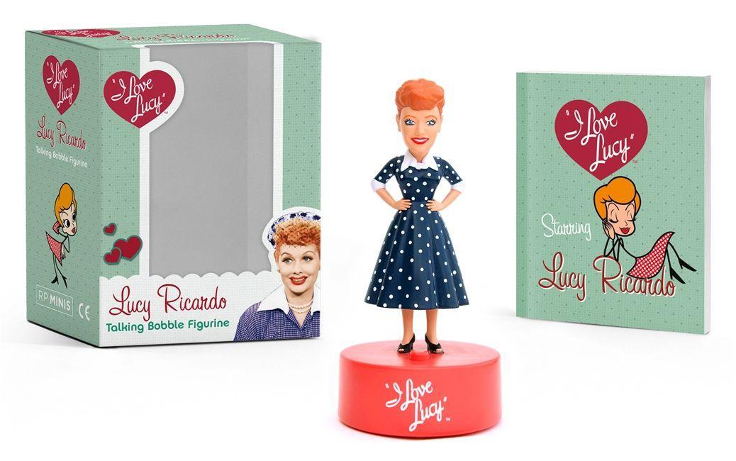 Книга I Love Lucy: Lucy Ricardo Talking Bobble Figurine Elisabeth Edwards