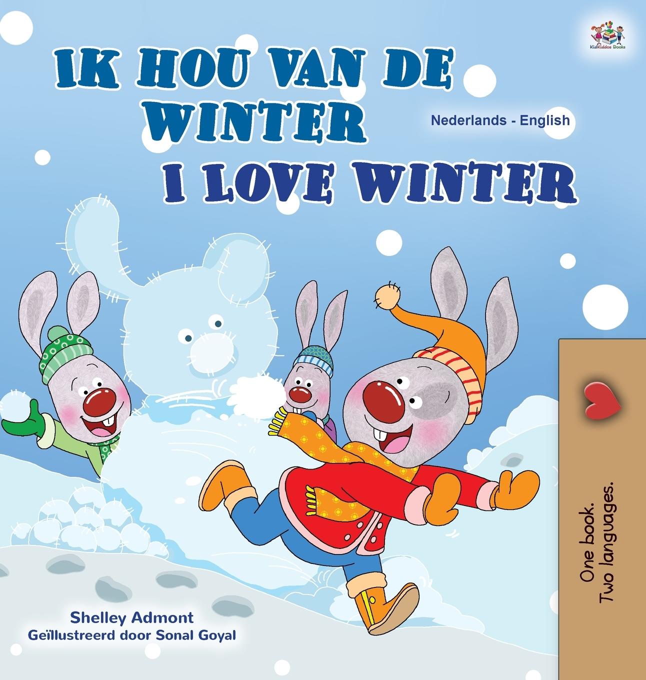 Kniha I Love Winter (Dutch English Bilingual Children's Book) Kidkiddos Books