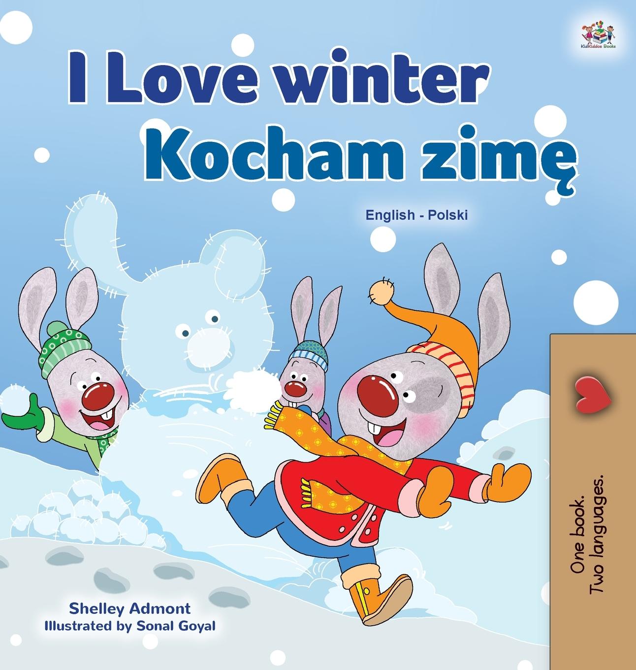 Kniha I Love Winter (English Polish Bilingual Book for Kids) Kidkiddos Books