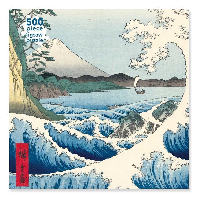 Książka Adult Jigsaw Puzzle Utagawa Hiroshige: The Sea at Satta (500 pieces) 