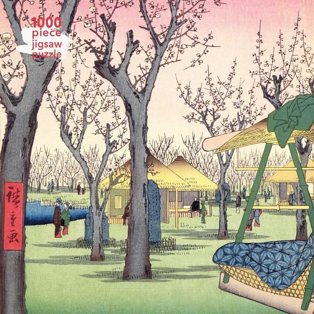 Carte Adult Jigsaw Puzzle Utagawa Hiroshige: Plum Garden 