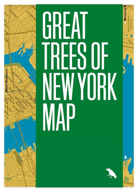 Printed items Great Trees Of New York Map Allison Meier