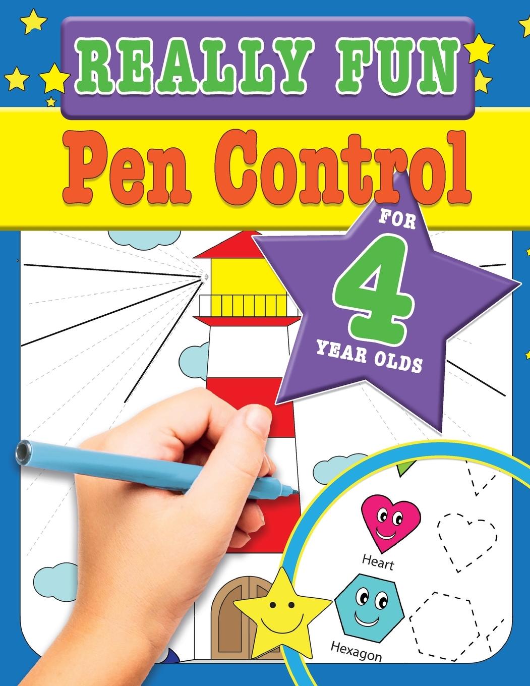 Kniha Really Fun Pen Control For 4 Year Olds Mickey MacIntyre