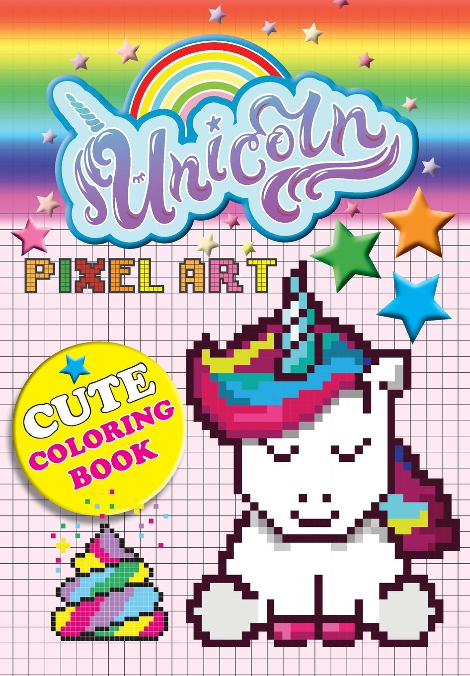 Książka Unicorn Pixel Art 