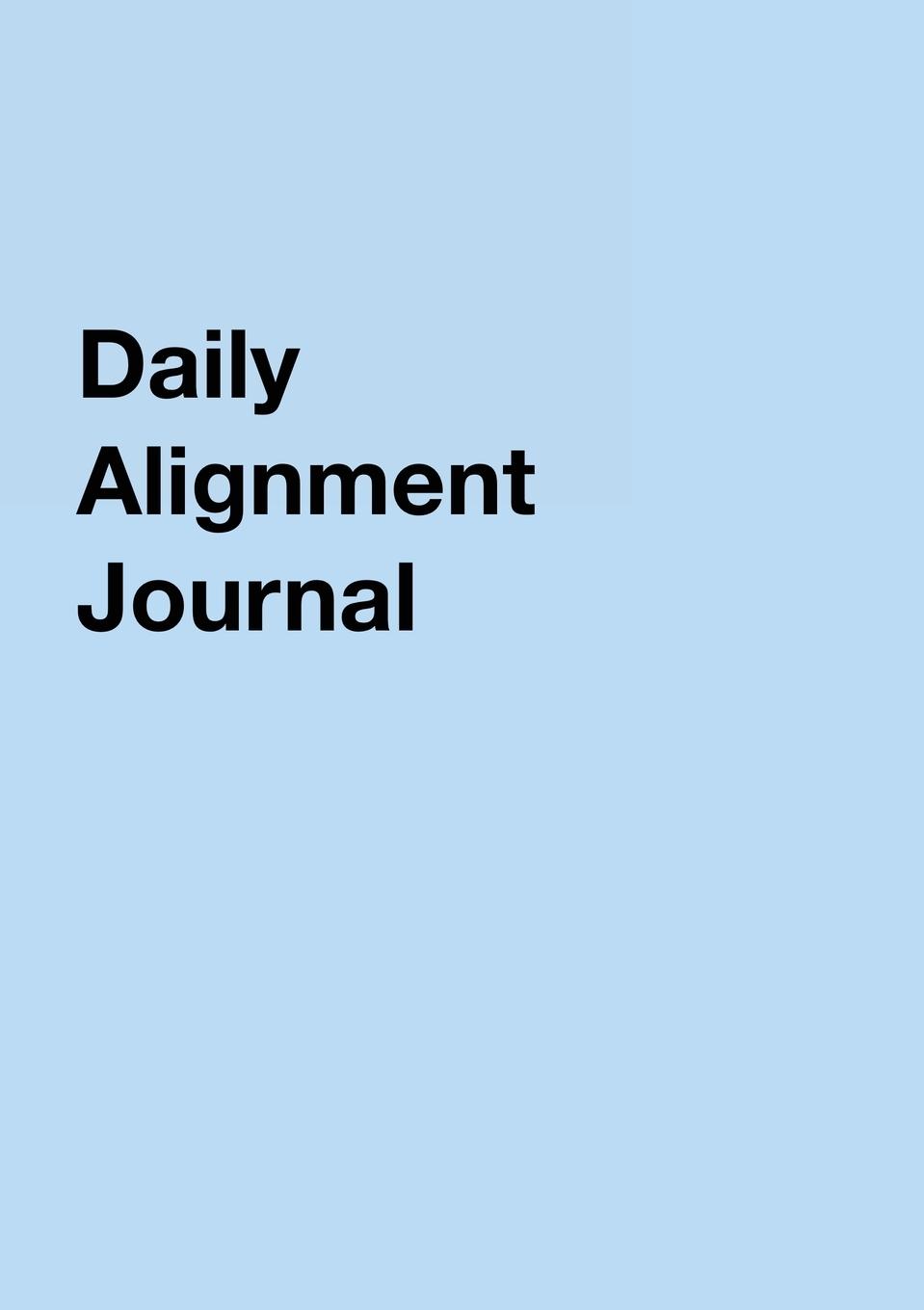 Boek Daily Alignment Journal Rachel Archelaus