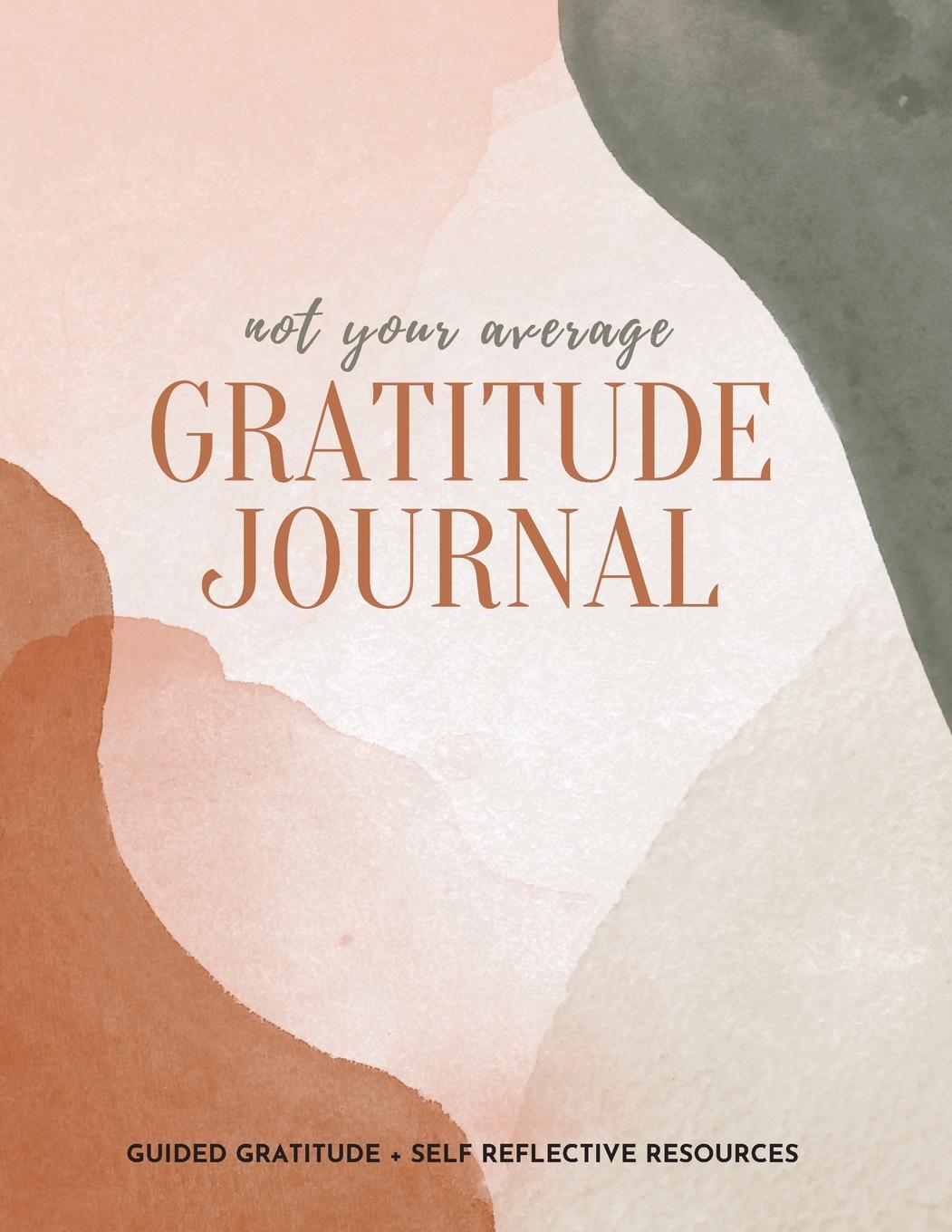 Carte Not Your Average Gratitude Journal 