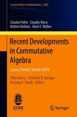 Knjiga Recent Developments in Commutative Algebra Claudia Polini