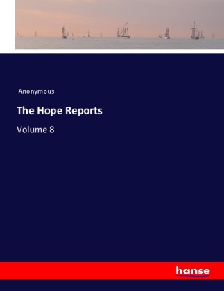 Knjiga The Hope Reports Anonymous