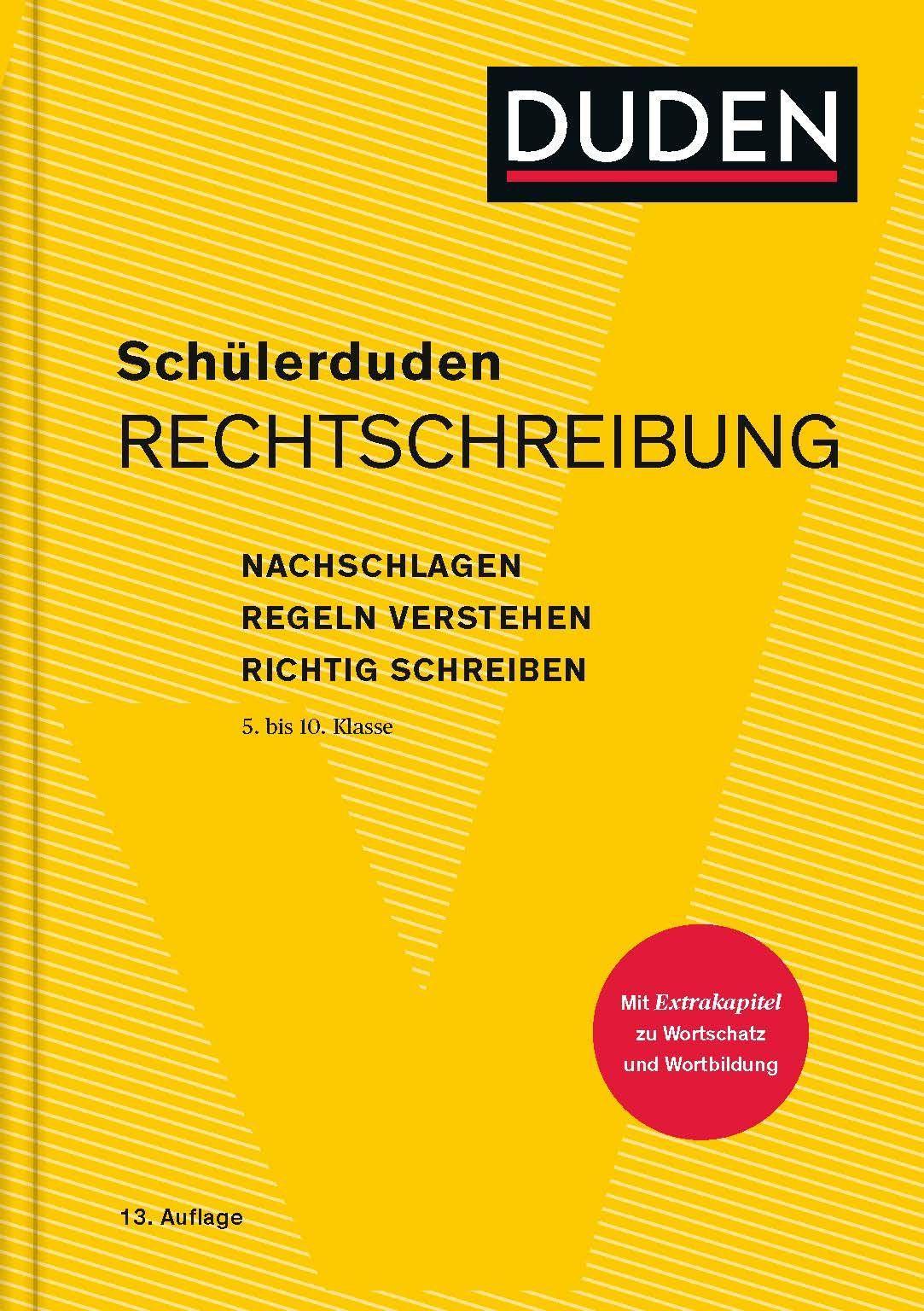 Książka Schülerduden Rechtschreibung 