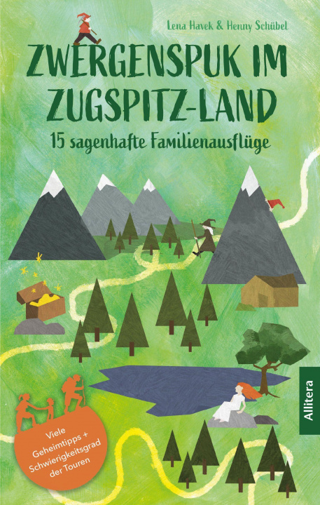 Kniha Zwergenspuk im Zugspitz-Land Henny Schübel